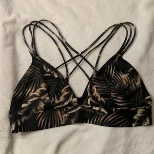 Victoria's Secret Bonded Strappy Camo Bralette